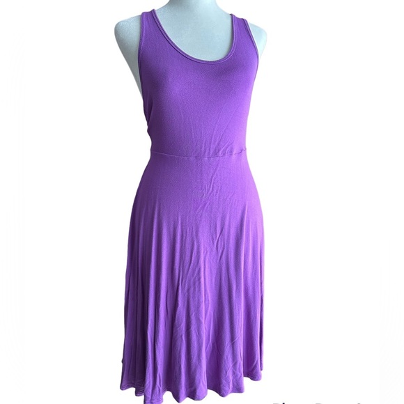 Old Navy Dresses & Skirts - Old Navy Purple Fit & Flare Dress